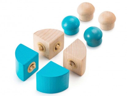 Дерев'яний Конструктор Xiaomi BEVA Variety Assembled Building Blocks